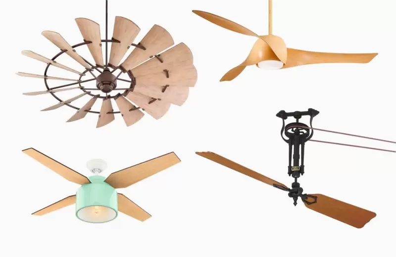 Ceiling Fans Blades, Material, Types and Design