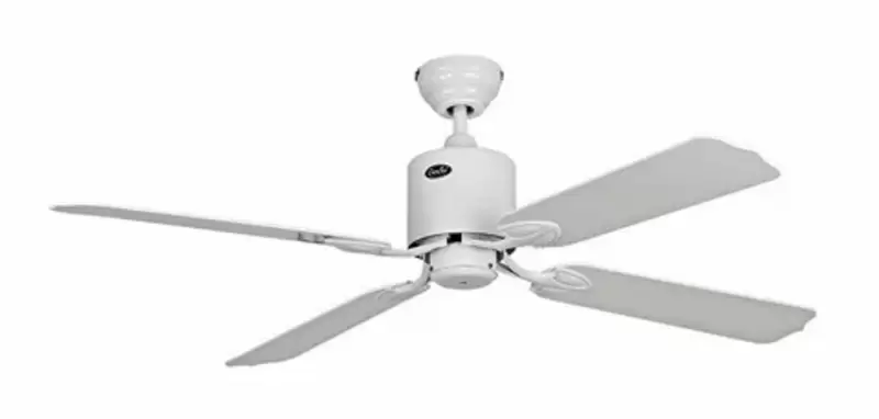 A Ceiling Fan Connected to a 120-Volt Electrical Heater