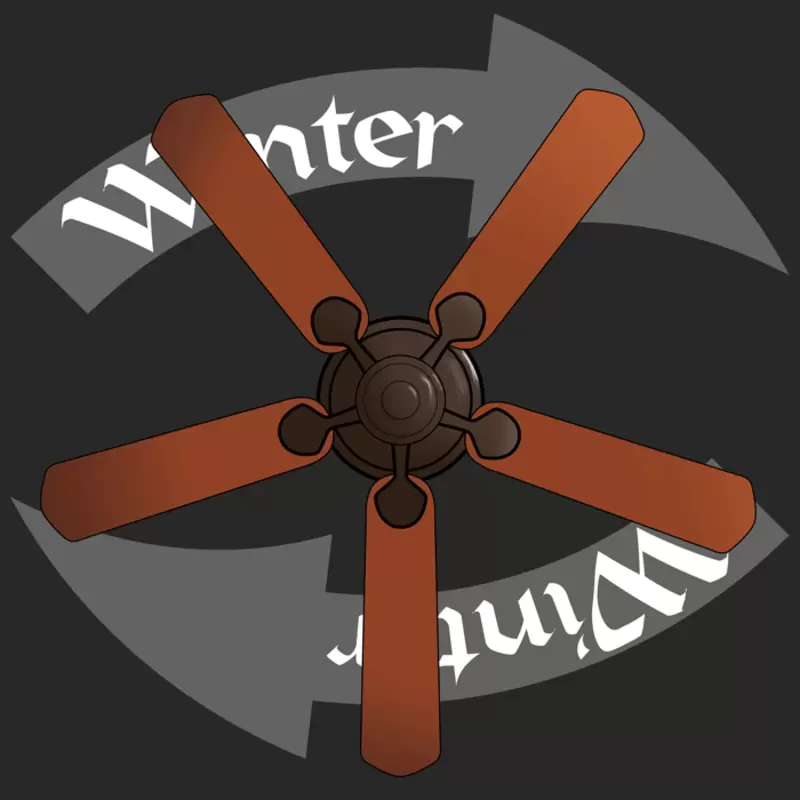 Which Way Should a Ceiling Fan Turn in the Winter